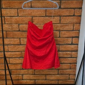 Princess Polly Vibrant Red Strapless Dress